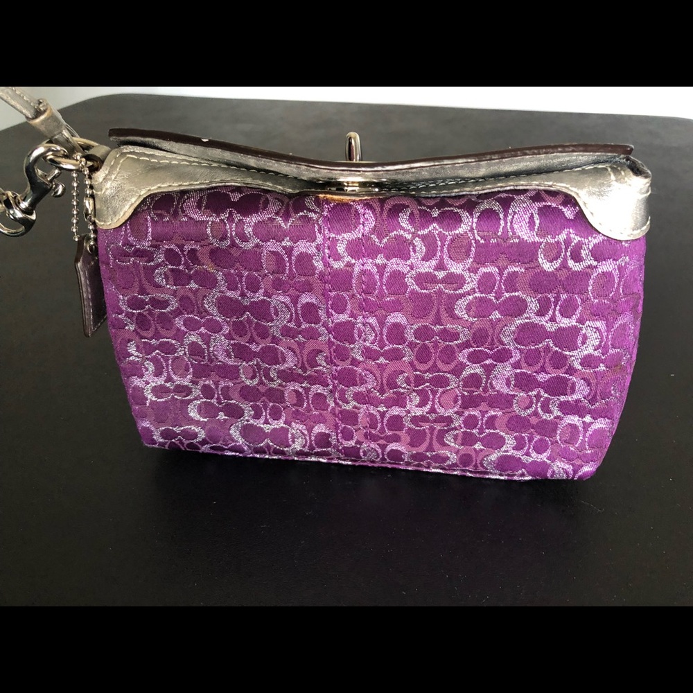 Coach Clutch with coin purse.